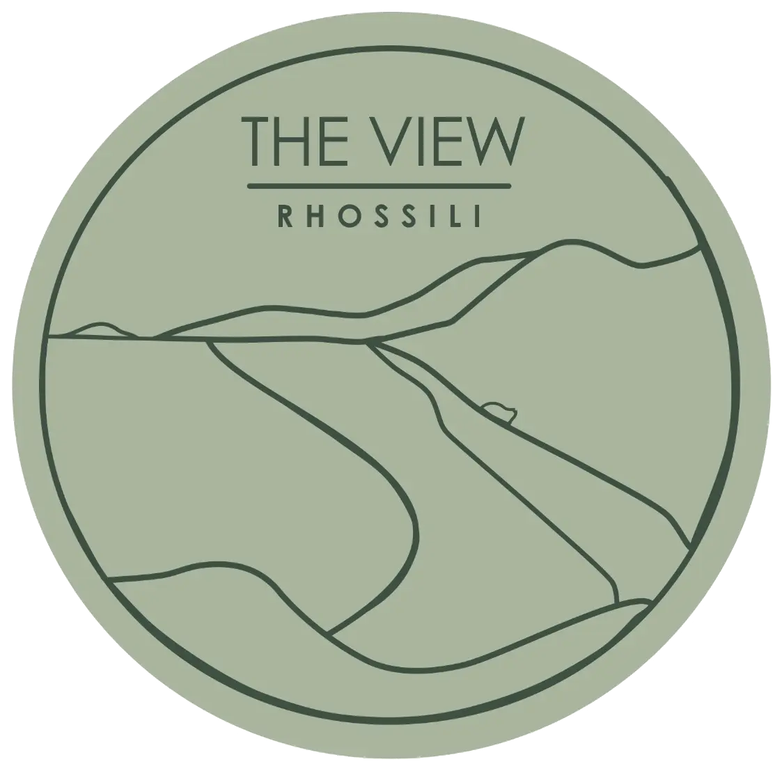 The View Rhossili logo